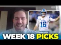 2024 NFL Week 18 PICKS