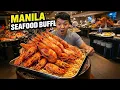 UNLIMITED FILIPINO SEAFOOD FEAST All You Can Eat LUXURY SEAFOOD BUFFET in Manila Philippines
