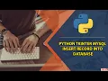 Tkinter Form Insert into MYSQL Database 2021 Python Latest Tkinter Tutorial PYMSQL Python Insert