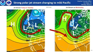 Precipitation and atmospheric rivers developing rain on snow - NWS San Diego