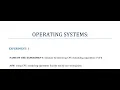 CSE 234 Operating System Lab Day -Lab 1 First-Come First-Served FCFS