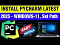 how to install pycharm on windows 11 What is Pycharm community installation Madhusai Mighty