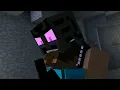 Enderman eat steve