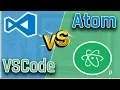 VSCode VS Atom Which Editor is Better For Software Development