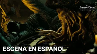 Will Turner se reúne con su padre ☠️ | Piratas del Caribe: El Cofre del Hombre Muerto @disneyspain