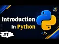 Introduction to Python History Features Applications Python Complete Course
