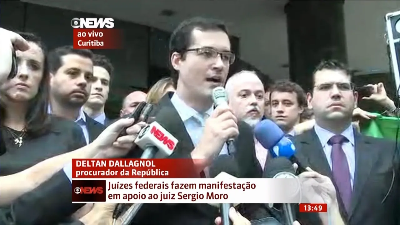 Jueces Federales se manifiestan en apoyo al Juez Moro; "Globonews" - 17/03/16