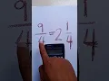 Easy Change Improper Fraction to Mixed Fraction using Scientific Calculator