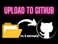 Upload any Project to GitHub Easily 2024