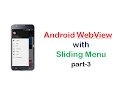 Android Webview with Sliding Menu tutorial part3 ShoutCafe com
