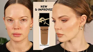 YSL REFORMULATED ALL HOURS FOUNDATION Is it better than the old formulation dry skin tested