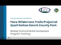 Pace Wilderness Trails Training