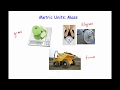 Metric Units for Mass - Primary