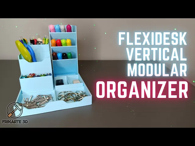 FlexiDesk Vertical Modular Organizer video thumbnail