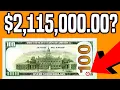 Most EXPENSIVE 100 Bill EVER