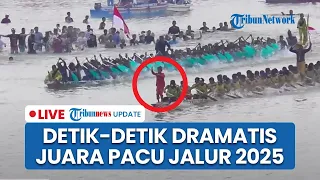 detik detik penentuan juara pacu jalur kuansing 2025 tim bintang emas cahaya intan 2023 pemenangnya