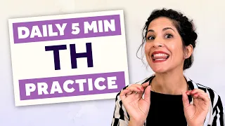 5-minute TH Practice | Do this every day for 2 weeks!