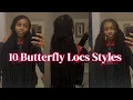 10 butterfly locs styles carmen ayanna