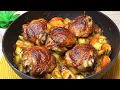 Download Lagu I cook it almost every day! One Pan Chicken Thigh Dinner!
