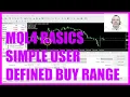 MQL4 TUTORIAL BASICS - 59 SIMPLE USER DEFINED BUY RANGE