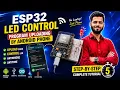How to Upload ESP32 Code Using Android Phone Control LED with ESP32 ArduinoDroid Tutorial