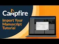 How to Import Your Story to Campfire