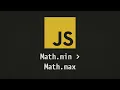 JavaScript tricks Math min Math max