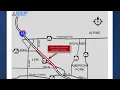 Expect lane closures in Lehi for pole removal along I-15