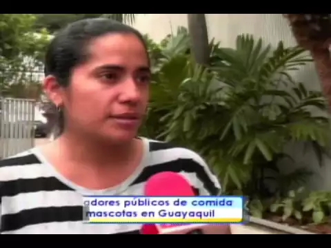 Dispensadores públicos de comida para mascotas en Guayaquil