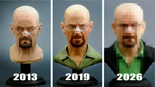 I Sculpted Walter White Again... 13 Years Later