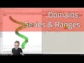 6 3 Domains Series Ranges - Intro to Parametric Modeling
