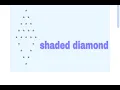 Shaded diamond in python assignment - 14 ccbp nxtwave