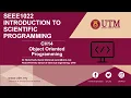 Introduction to Scientific Programming Chapter 14 - Object Oriented Programming