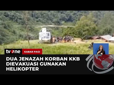 Dua Helikopter Evakuasi Jenazah Korban KKB
