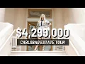 Touring An Ocean View Estate in La Costa