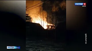 111 человек погибли при пожарах в Омской области