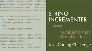String Incrementer Java Coding Challenge Edabit How d You Code That