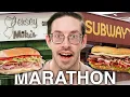 Keith Eats Every Sandwich Chain MARATHON
