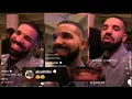 Drake tells DJ Akademiks to dip from his live at his moms birt ay dinner