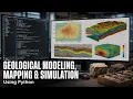 GEOLOGICAL MODELING MAPPING AND SIMULATION USING PYTHON DAY 2