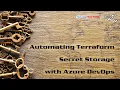 Automating Terraform Secret Storage with Azure DevOps