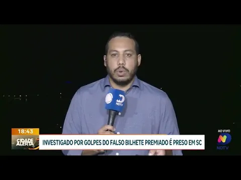 Polícia prende mais um suspeito dos golpes do falso bilhete premiado em SC