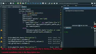 How to encrypt and Decrypt Cryptography Software File Encryption - Decryption Software by python