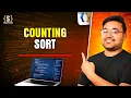 Counting Sort Explained Non-Comparison Sorting Algorithm DSA Tutorial