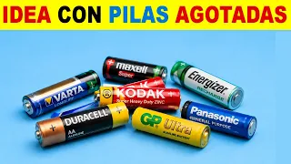 ANTES DE TIRAR TUS PILAS O BATERIAS DAÑADAS MIRA ESTE VIDEO!