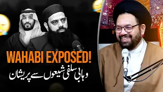 wahabi salafi exposed by allama shahryar raza abdi hisaam ilahi zaheer exposed shia vs sunni