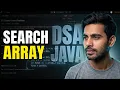 Search in Rotated Sorted Array DSA in Java Pankaj