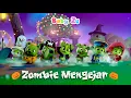 Zombie Mengejar ♪ Lagu Spesial Halloween ♪ Satu Zombie menjadi Empat Lima Enam Banyak ♪ BabyZu