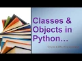 Python Objects and Classes Classes and Objects in Python Python Object Oriented Programming