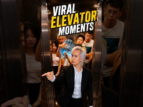 Viral elevator moments [BEN EAGLE] #MartialArts #ActionComedy #KungFu #Kindness #Trending #Viral
